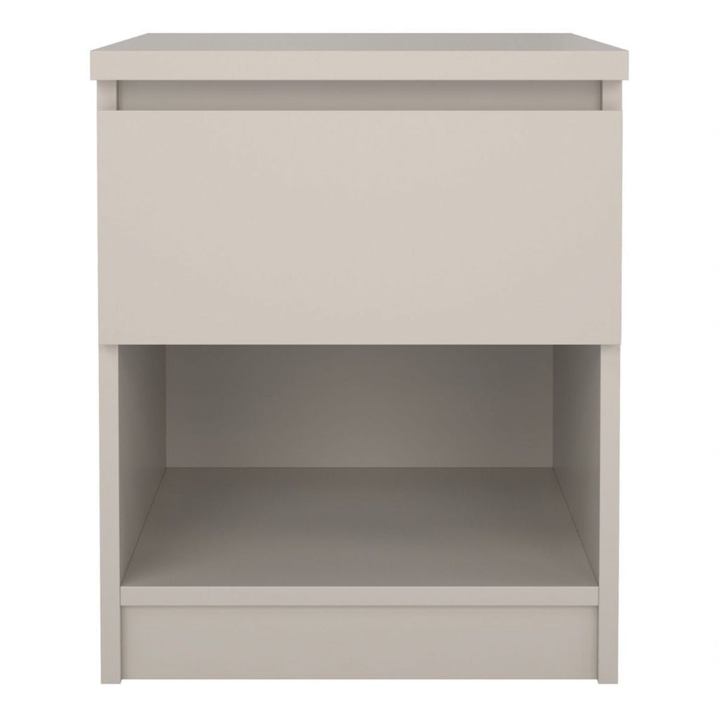 Naia Nightstand 1 Drawer Nightstand in Cashmere