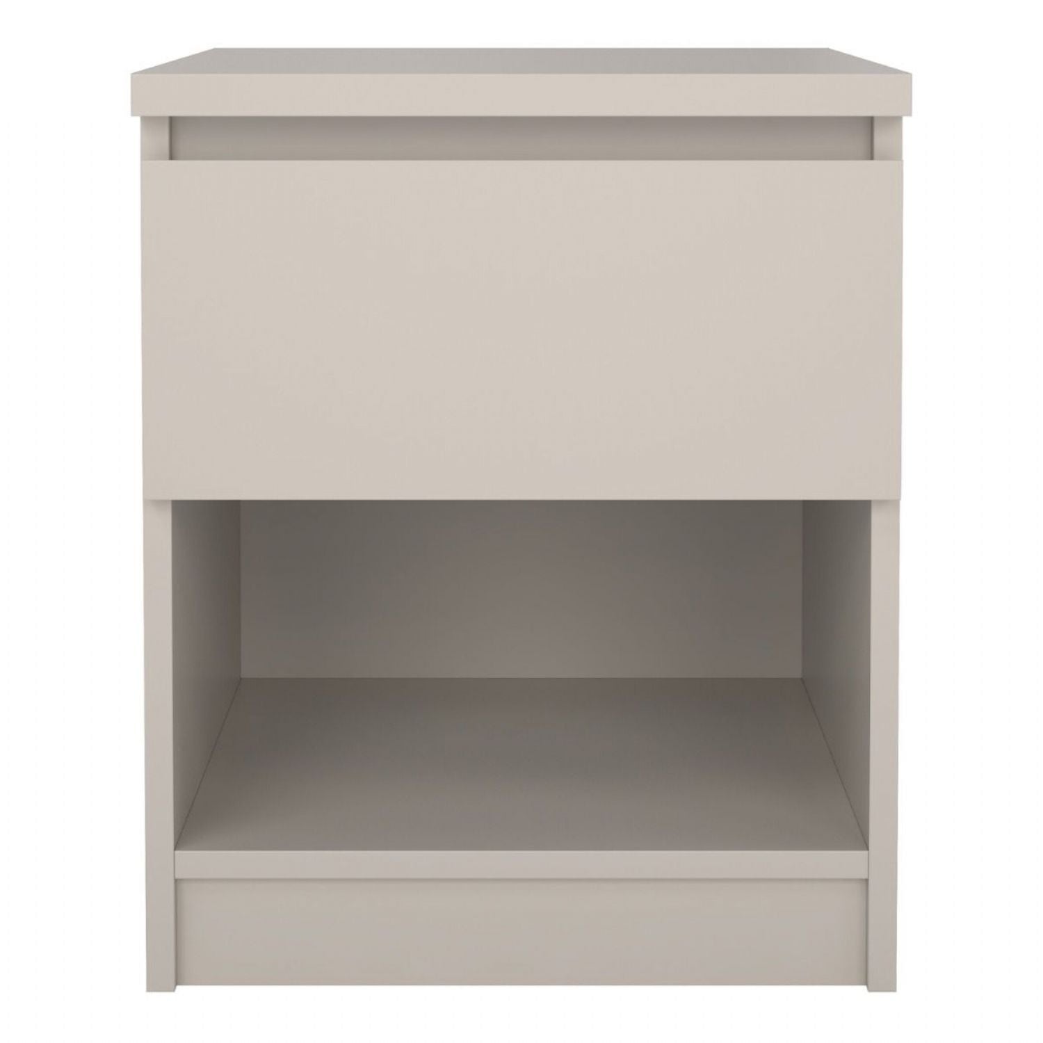 Naia Nightstand 1 Drawer Nightstand in Cashmere