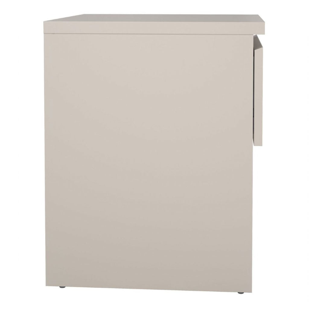 Naia Nightstand 1 Drawer Nightstand in Cashmere