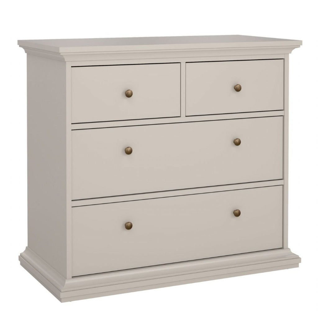 Paris Chest of 4 Drawers in Cashmere