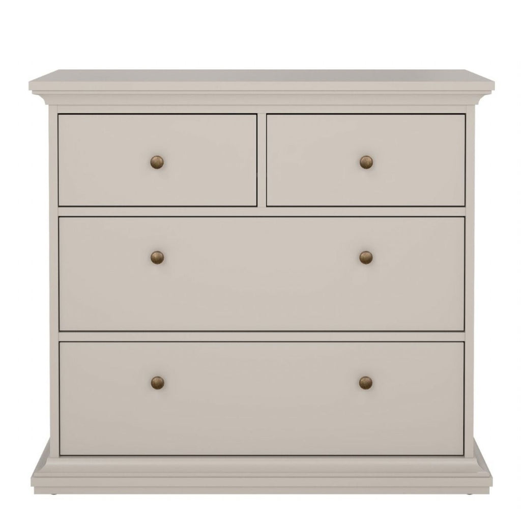 Paris Chest of 4 Drawers in Cashmere
