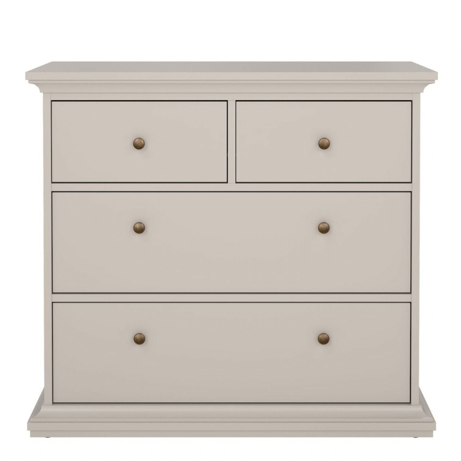 Paris Chest of 4 Drawers in Cashmere