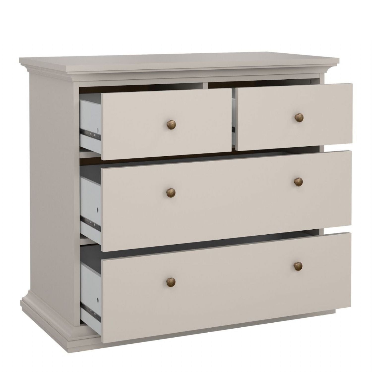 Paris Chest of 4 Drawers in Cashmere