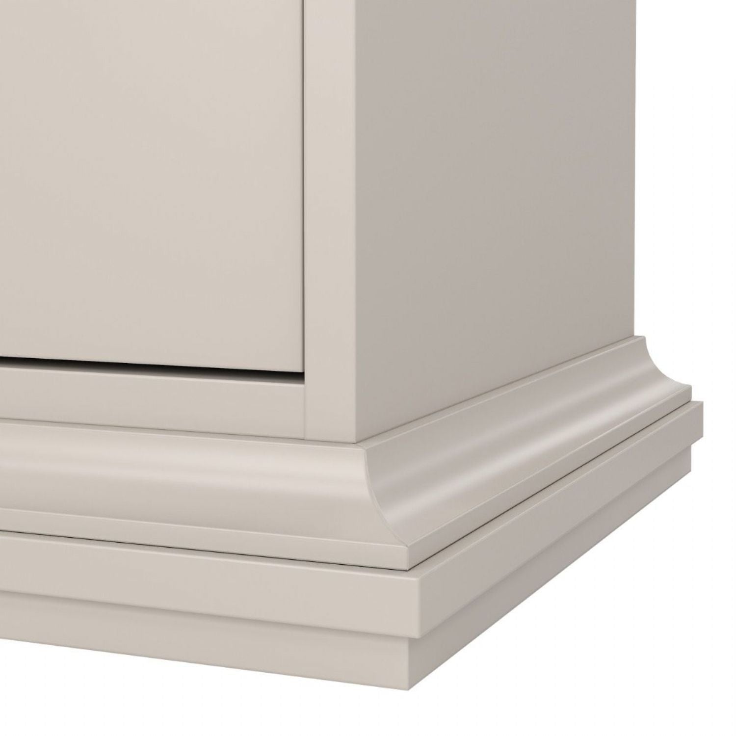 Paris Nightstand 1 door 1 Drawer in Cashmere