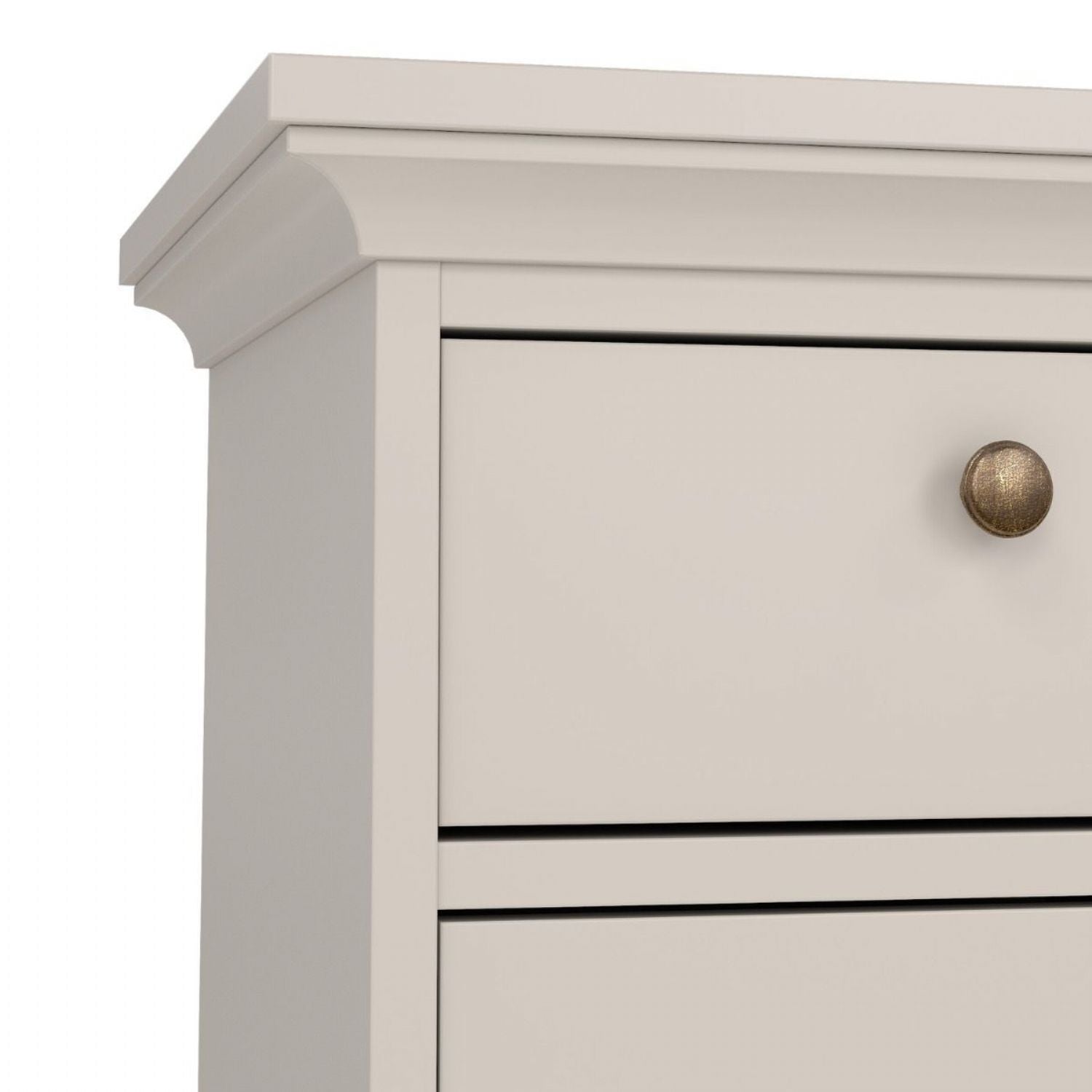 Paris Nightstand 1 door 1 Drawer in Cashmere