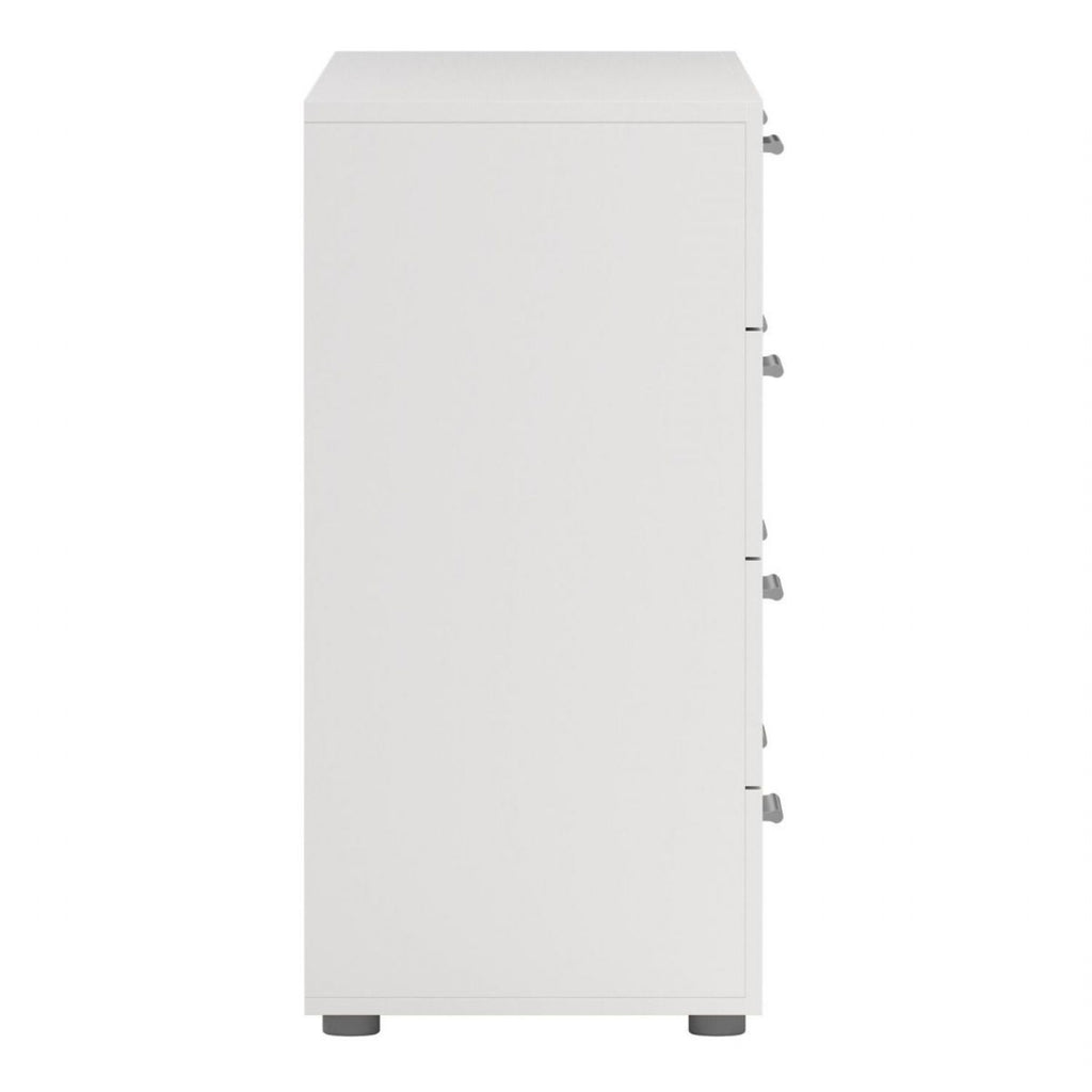 Pepe Wide Chest of 8 Drawers in White
