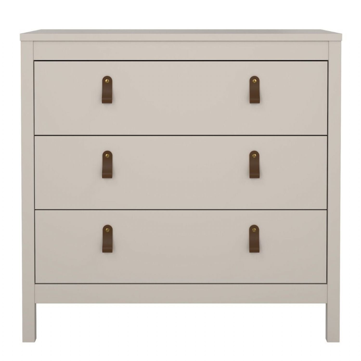 Barcelona Chest 3 Drawers in Cashmere