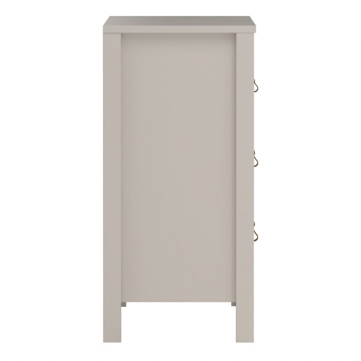 Barcelona Chest 3 Drawers in Cashmere