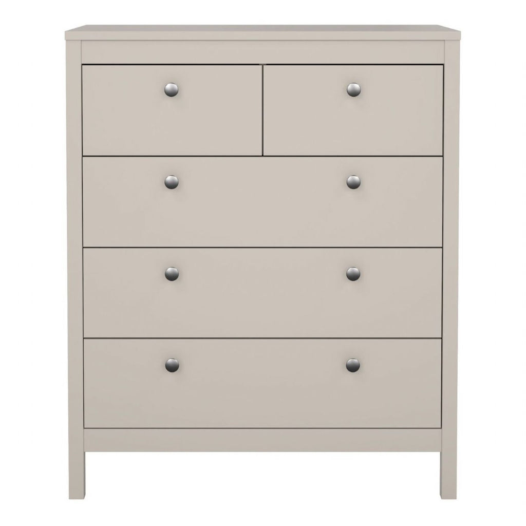 Madrid Chest 3+2 Drawers in Cashmere