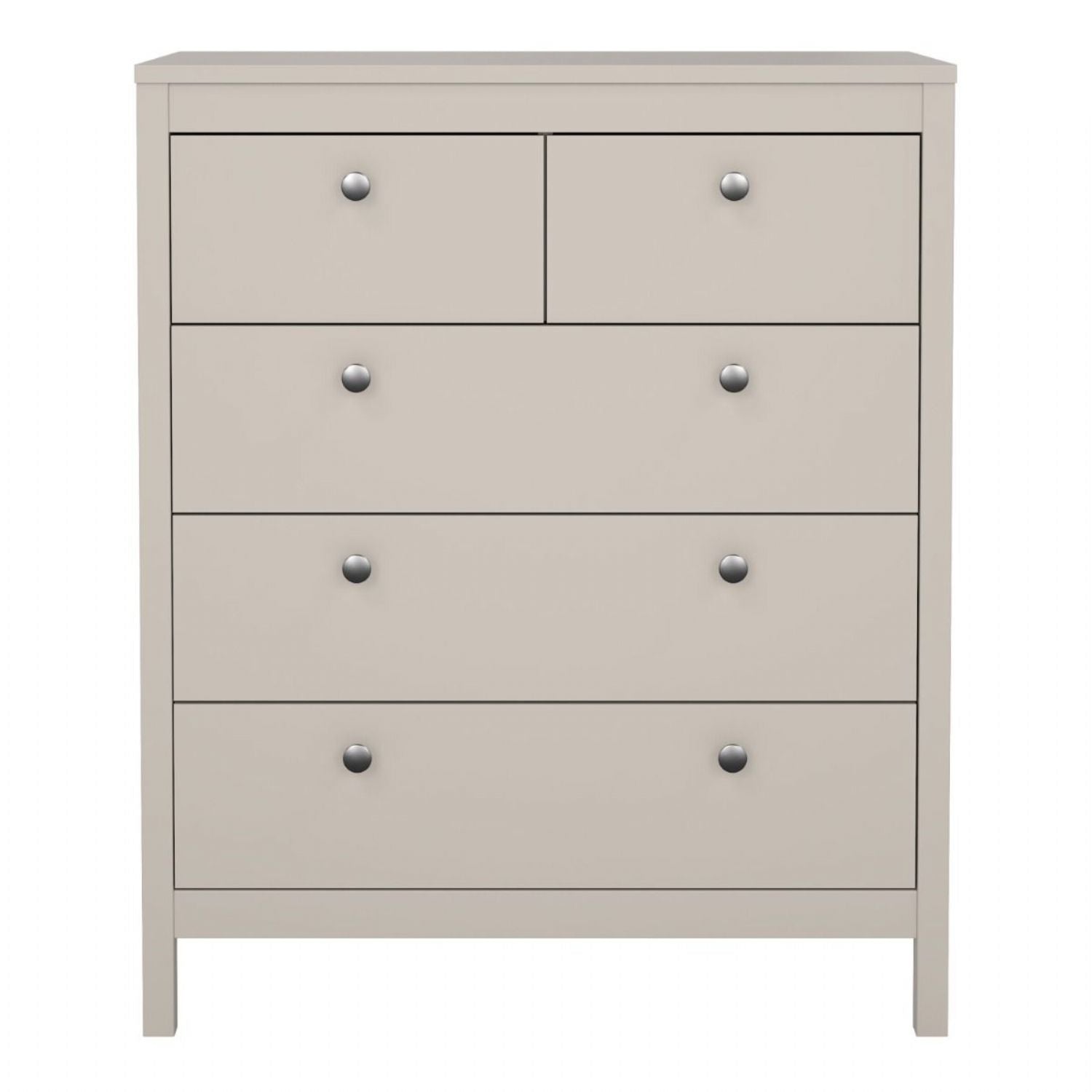 Madrid Chest 3+2 Drawers in Cashmere