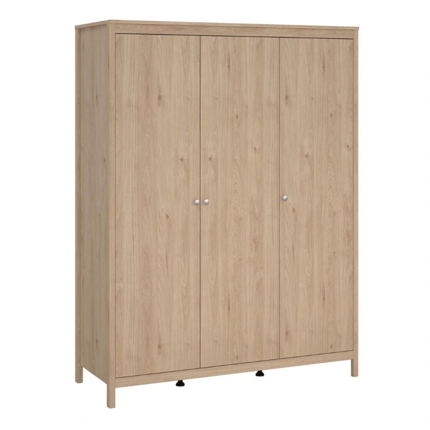 Madrid Wardrobe 3 Doors in Jackson Hickory Oak