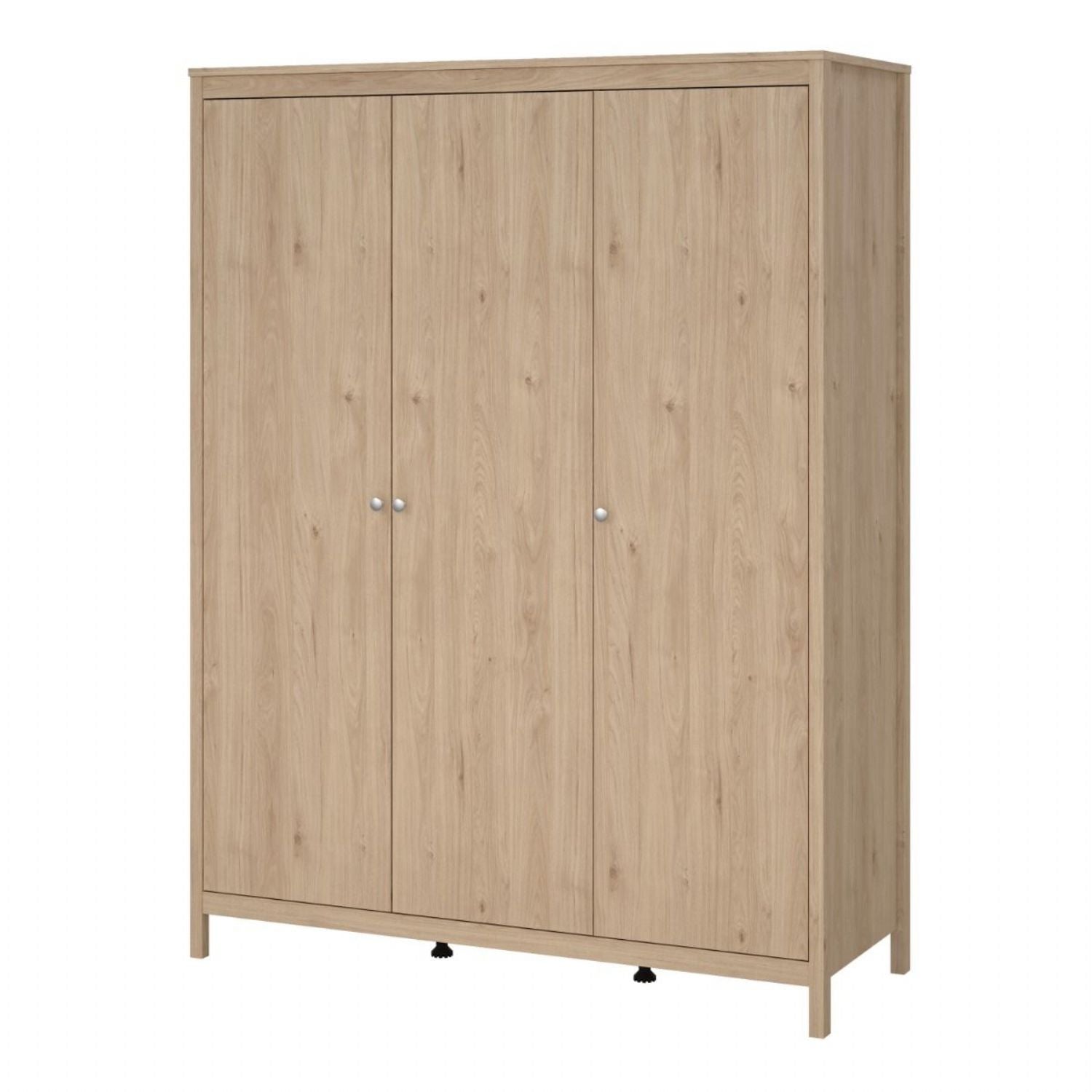 Madrid Wardrobe 3 Doors in Jackson Hickory Oak