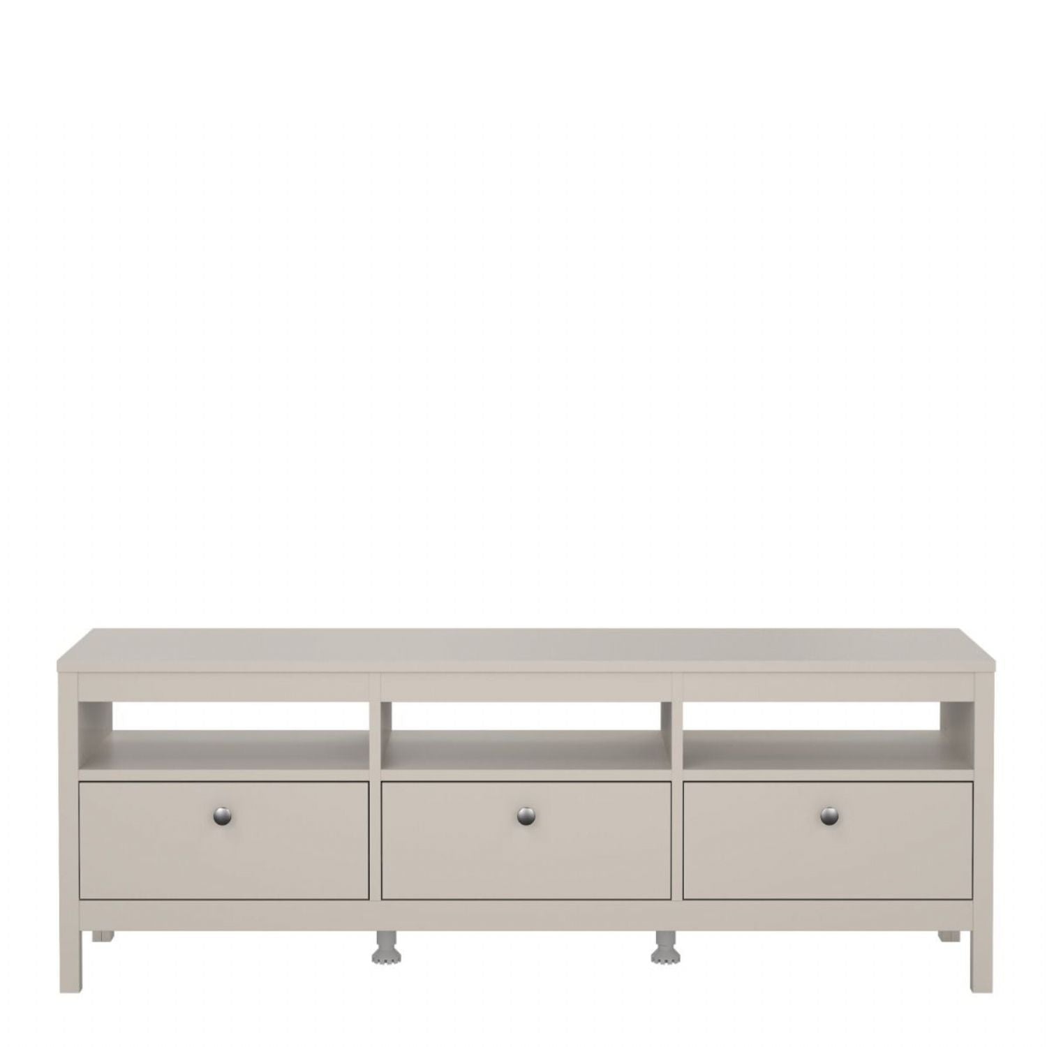 Madrid TV Unit 3 Drawers in Cashmere