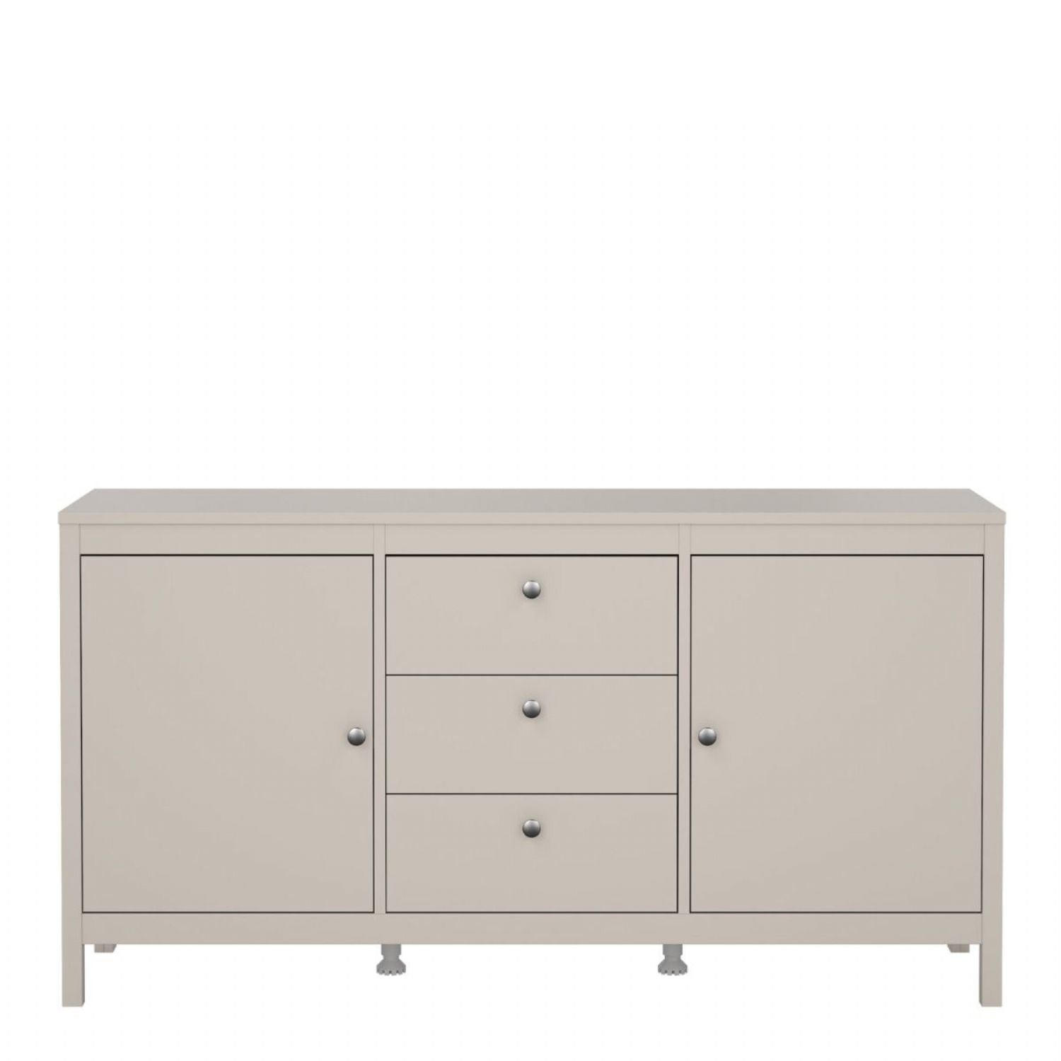 Madrid Sideboard 2 Doors + 3 Drawers in Cashmere
