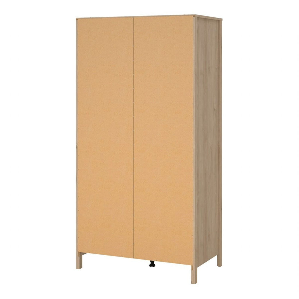 Madrid Wardrobe 2 Doors in Jackson Hickory Oak