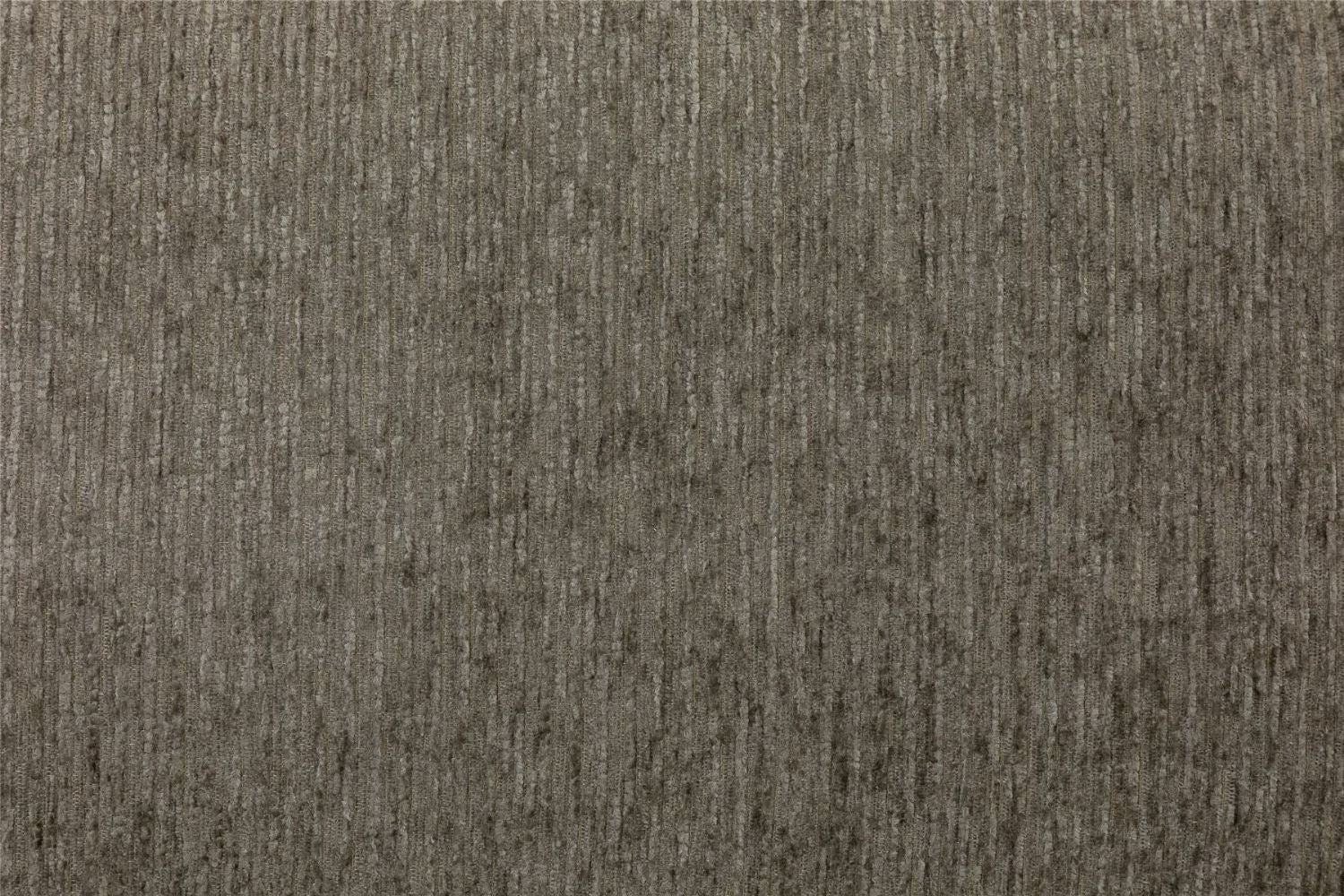 Mocha Chenille Fabric Standard Back 3 Seater Sofa