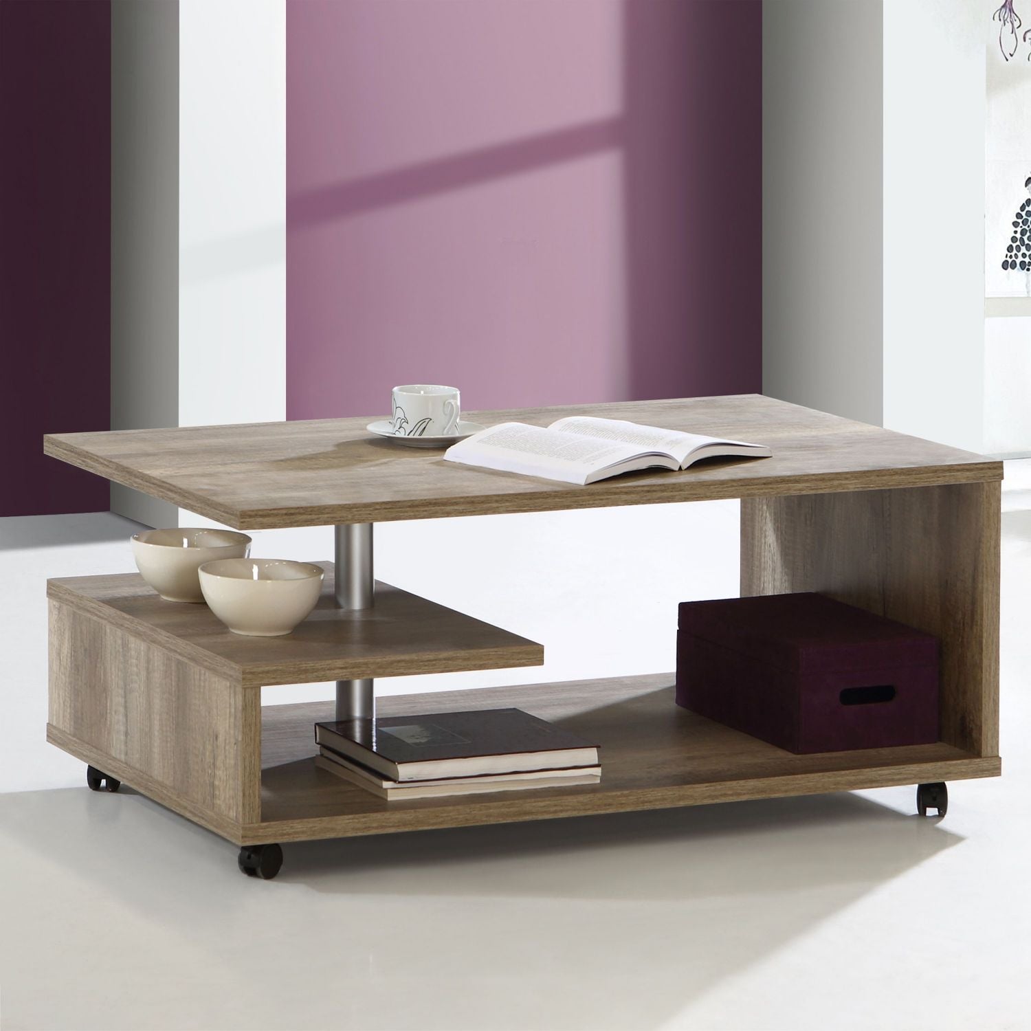 Bailey Coffee Table in Sonoma Oak