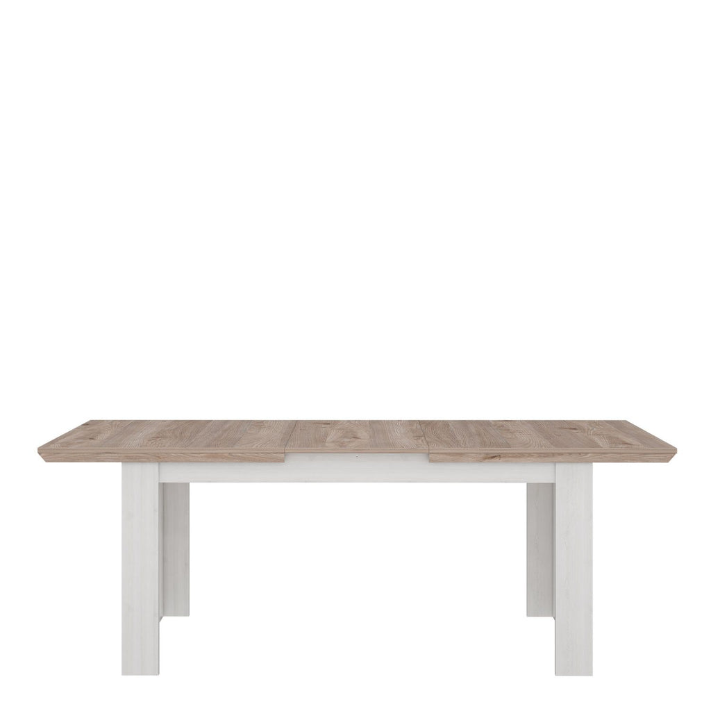 Illopa Extending Dining Table 160207cm in Oak Nelson Snowy Oak