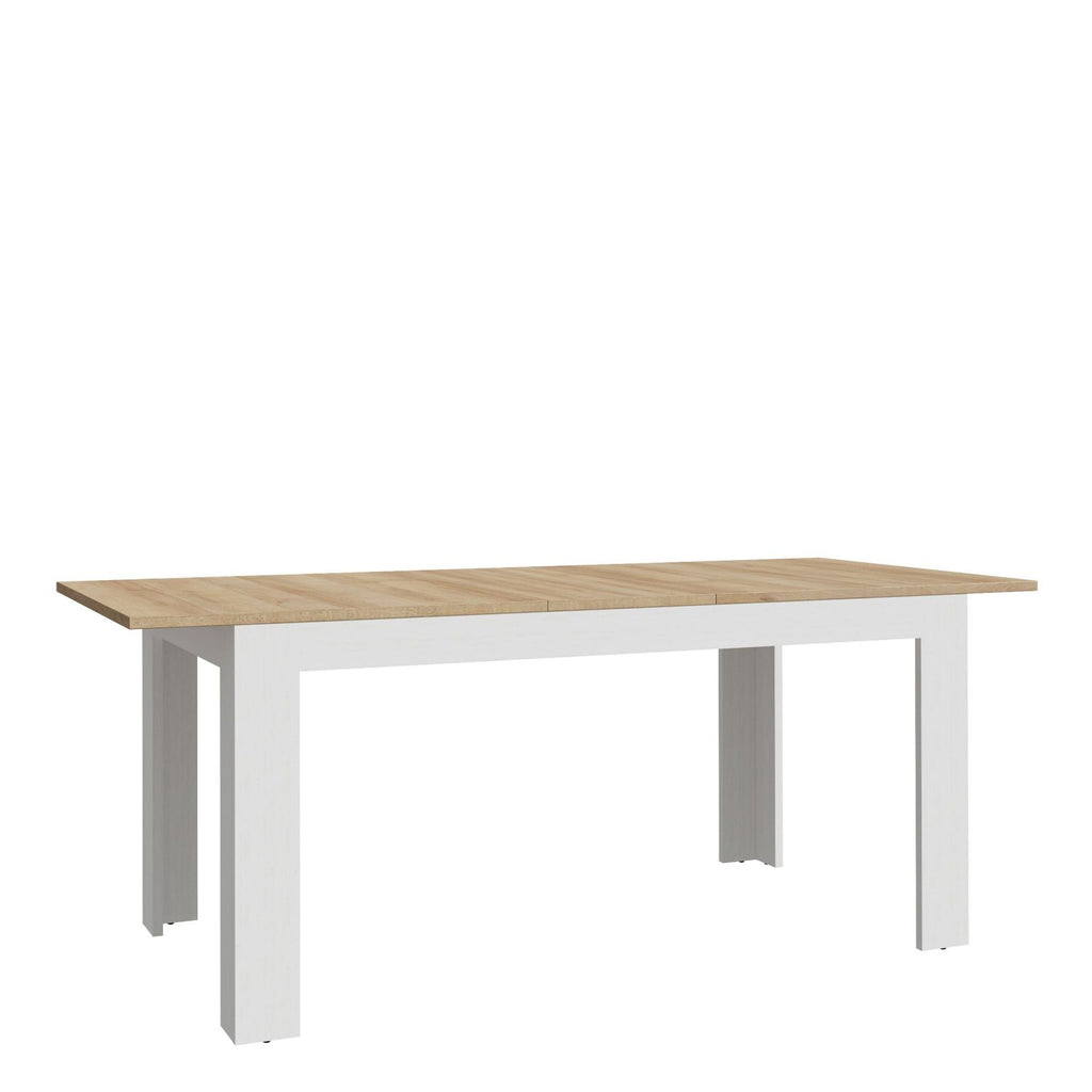 Bohol Extending Dining Table in Riviera Oak White