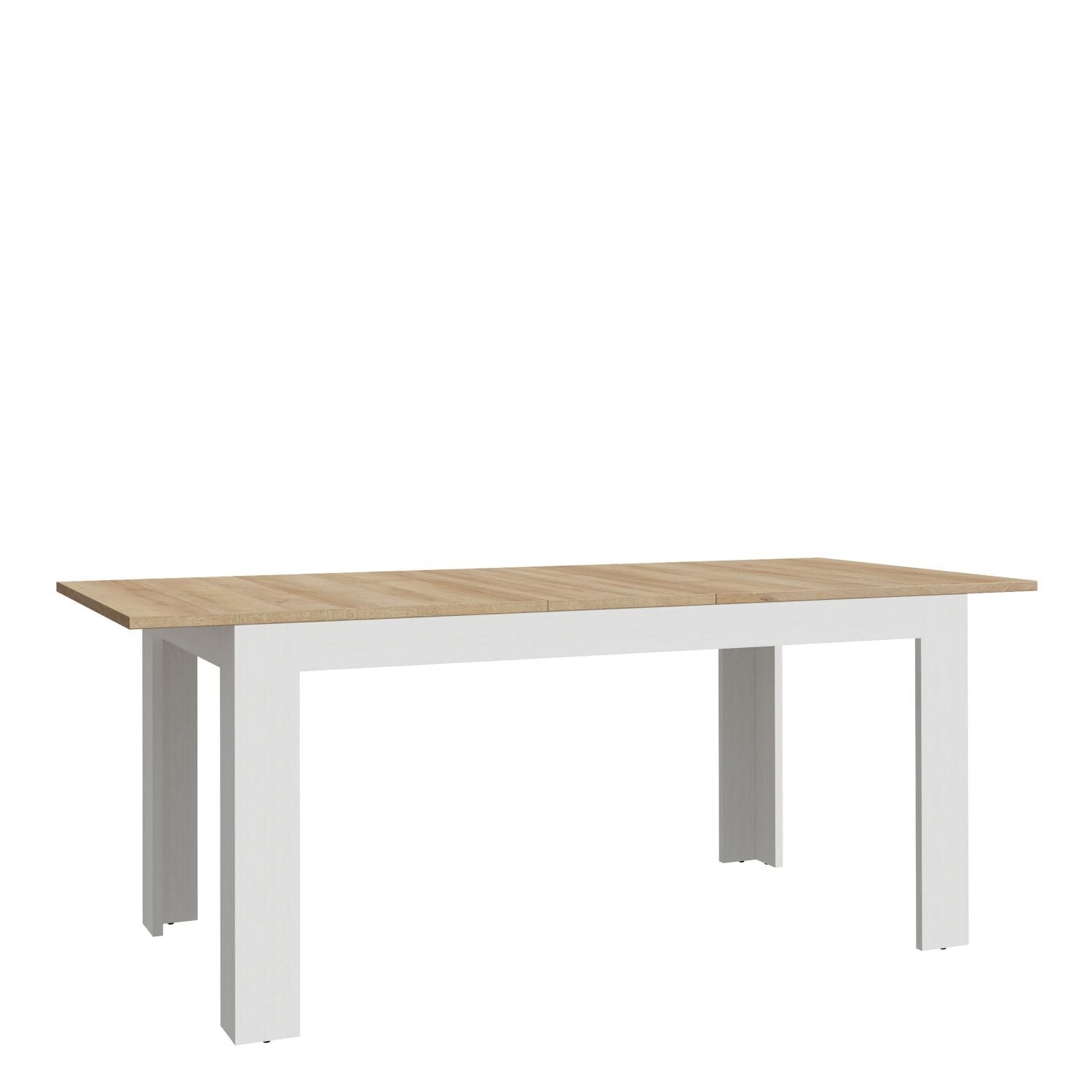 Bohol Extending Dining Table in Riviera Oak White
