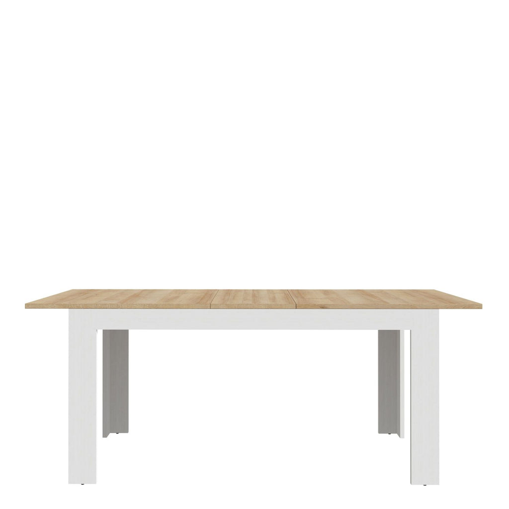 Bohol Extending Dining Table in Riviera Oak White