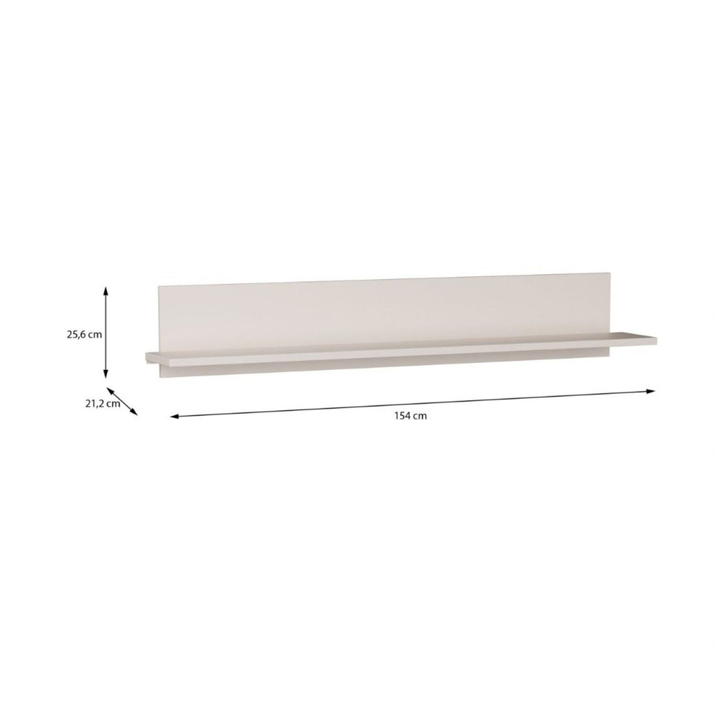Alice Springs Floating Bedside Shelf in Sand