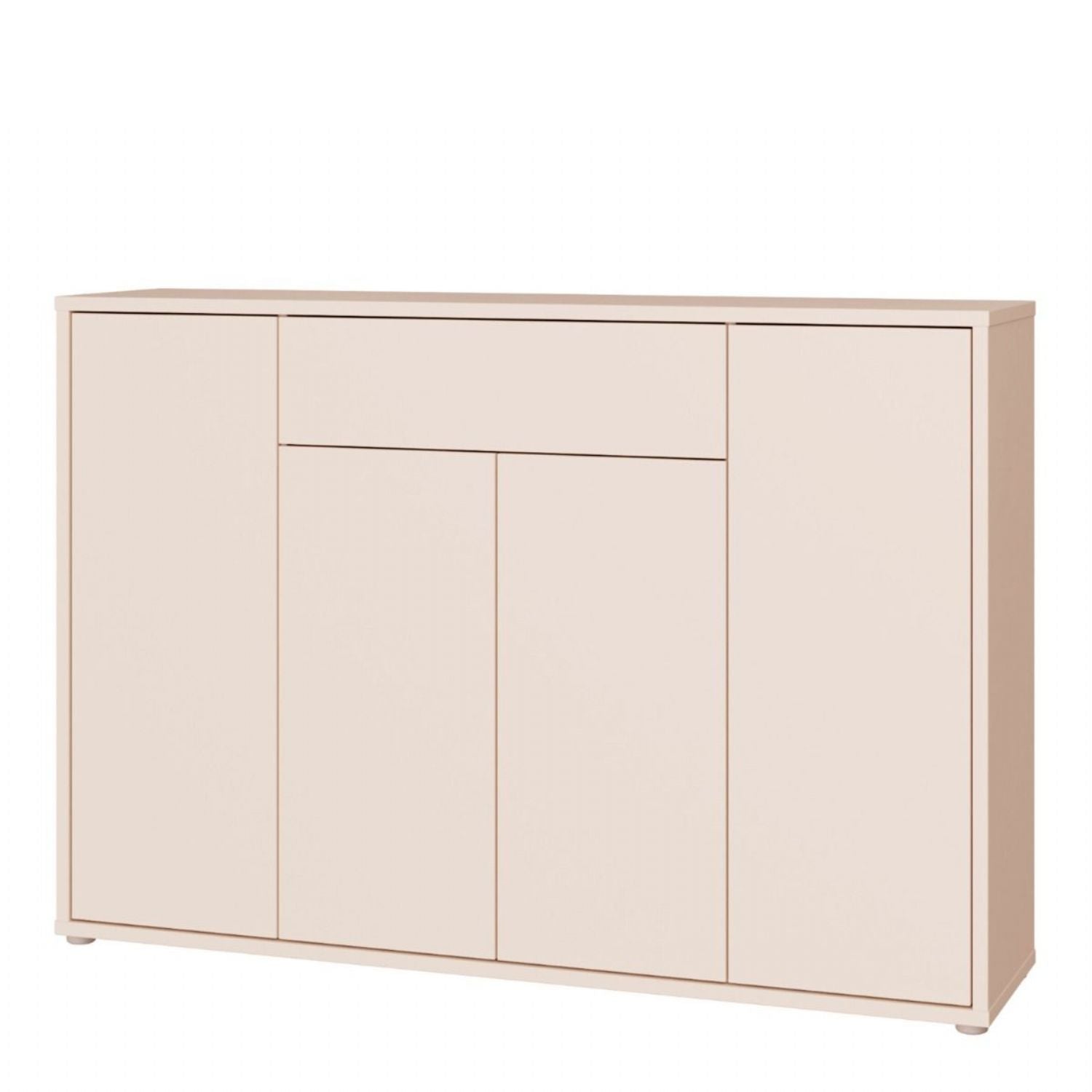 Alice Springs Sideboard with 4 Doors PushtoOpen & 1 Centralised Drawer PushtoOpen in Sand