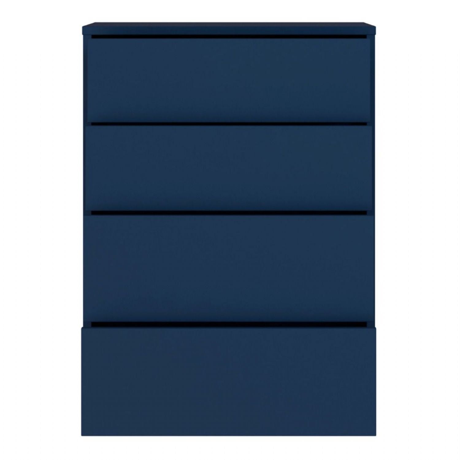 Alice Springs 4 Drawer Chest with PushtoOpen Drawers in Night Blue