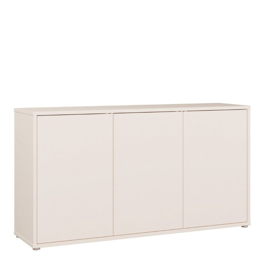 Alice Springs 3 Door Sideboard with PushtoOpen Doors and Drawer in Sand