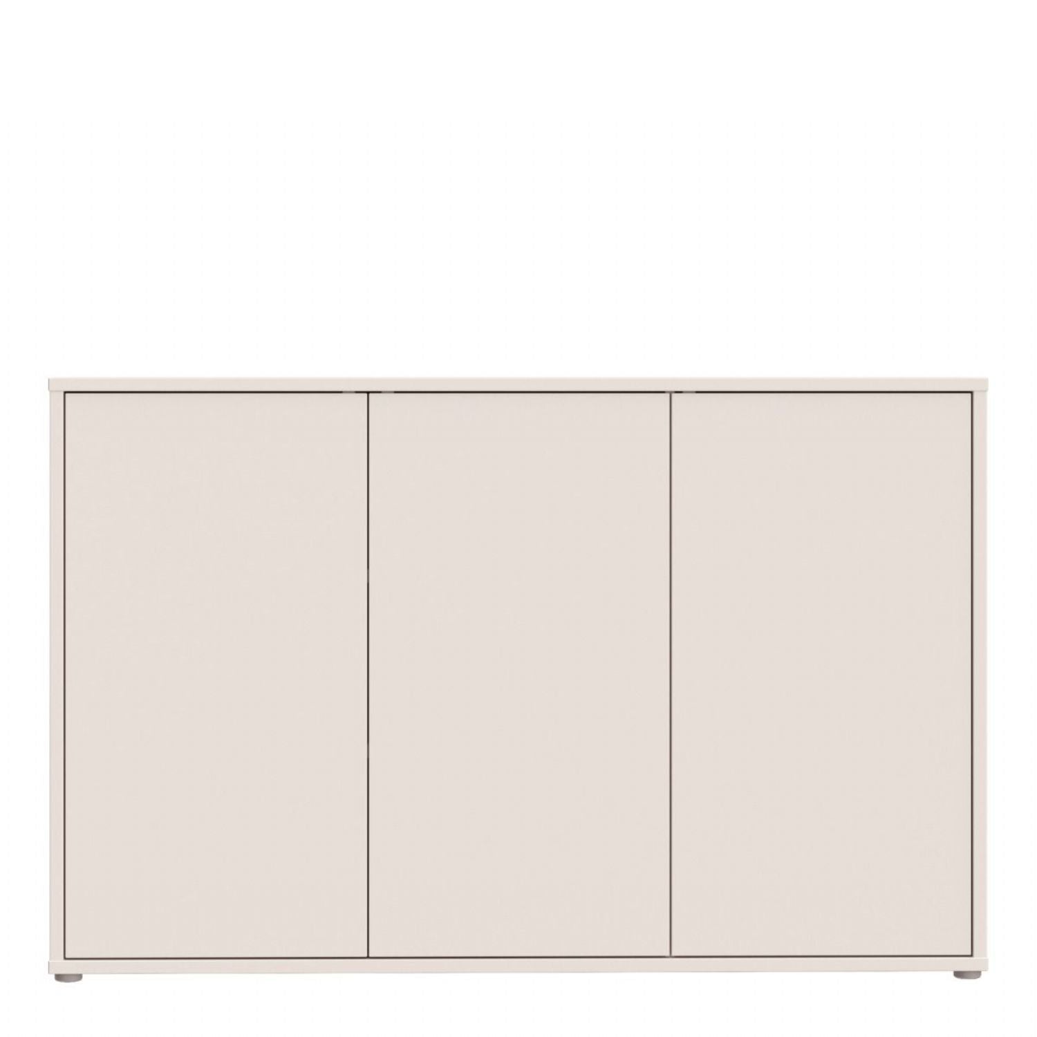 Alice Springs 3 Door Sideboard with PushtoOpen Doors in Sand