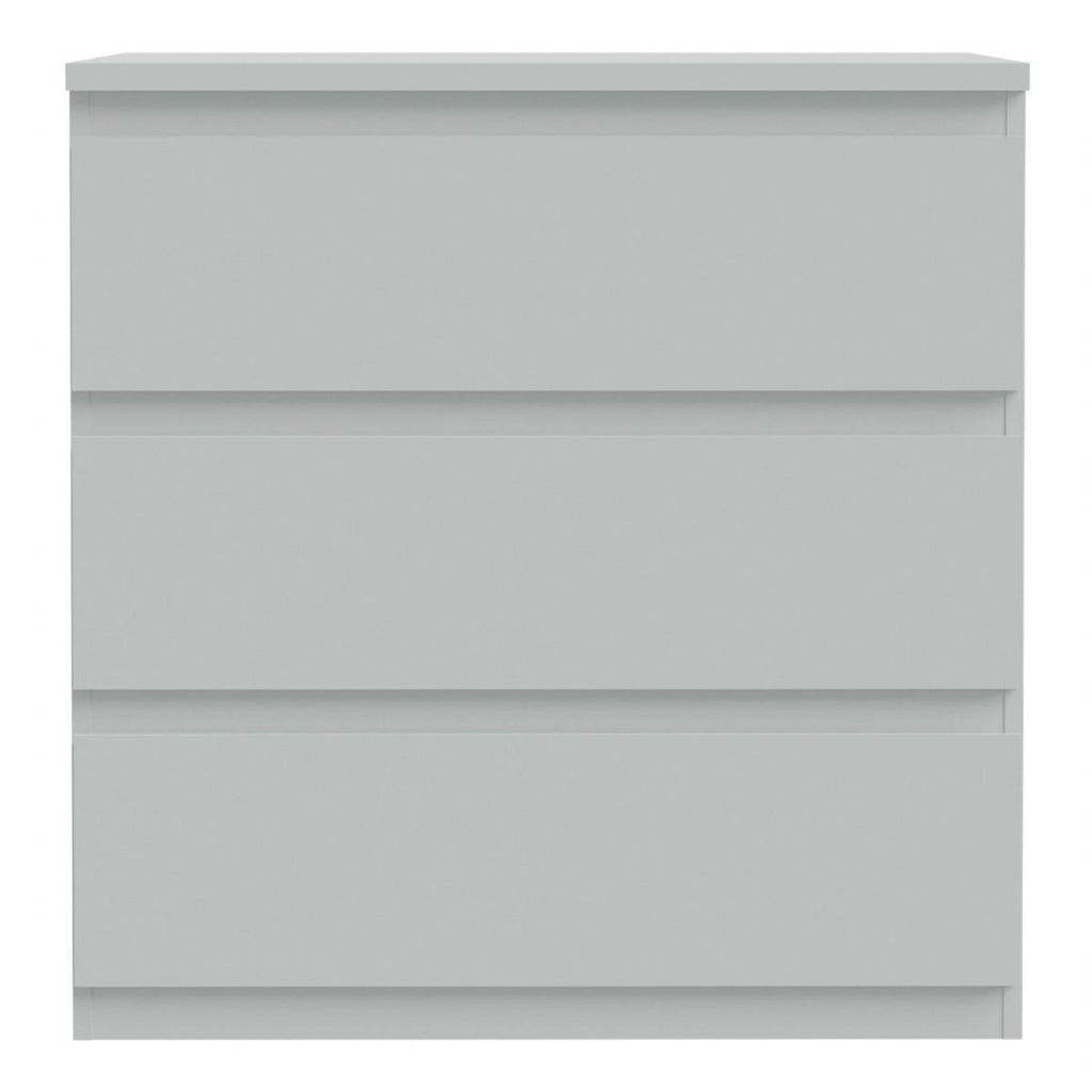 Edmore 3 Drawer Chest in Light Grey