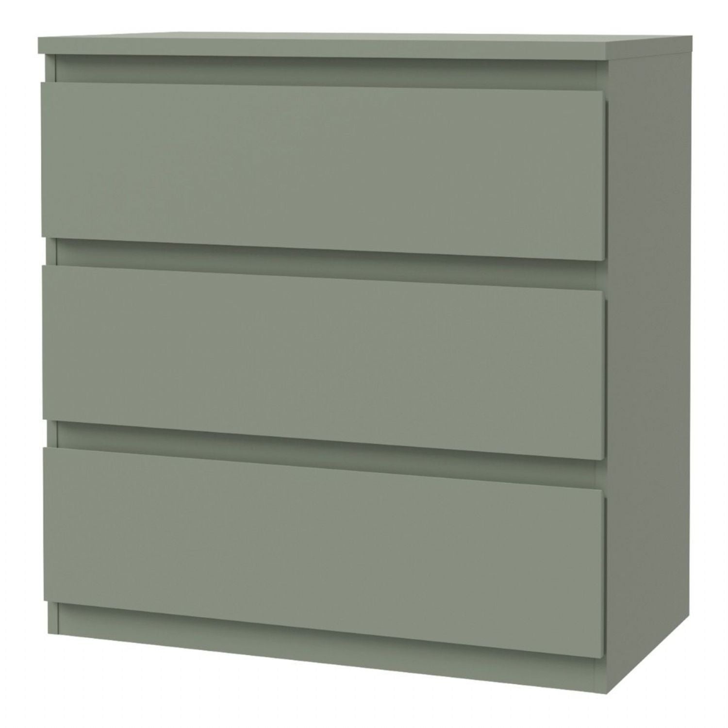 Edmore 3 Drawer Chest in Sage Green