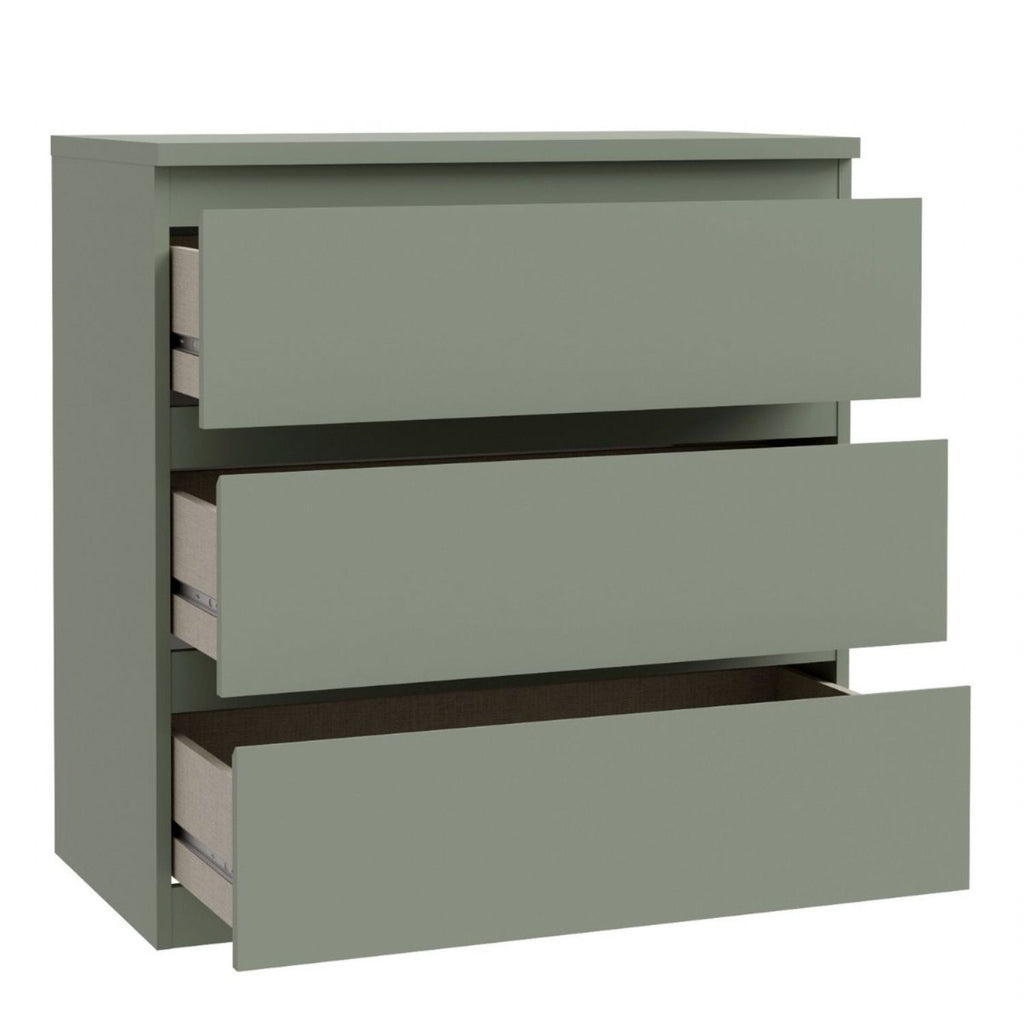 Edmore 3 Drawer Chest in Sage Green