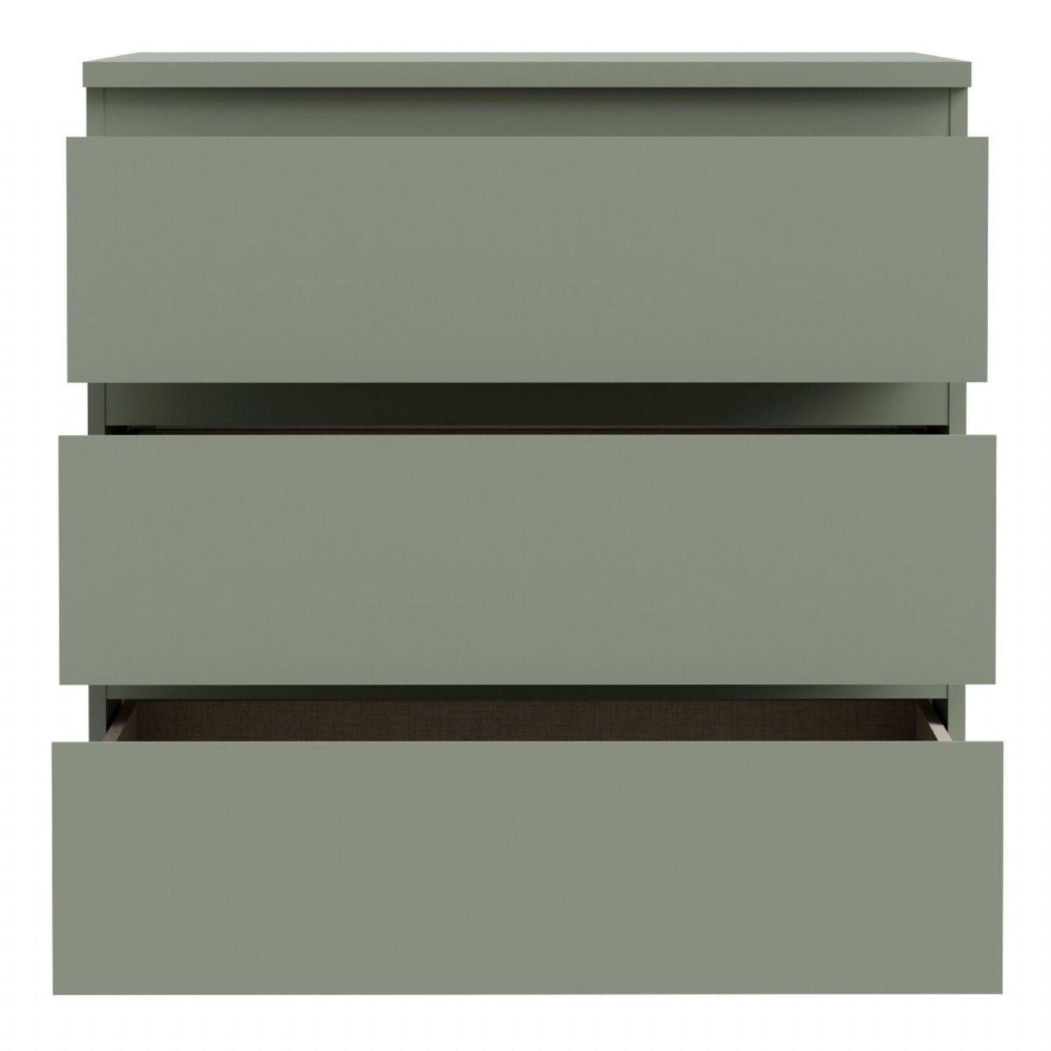 Edmore 3 Drawer Chest in Sage Green