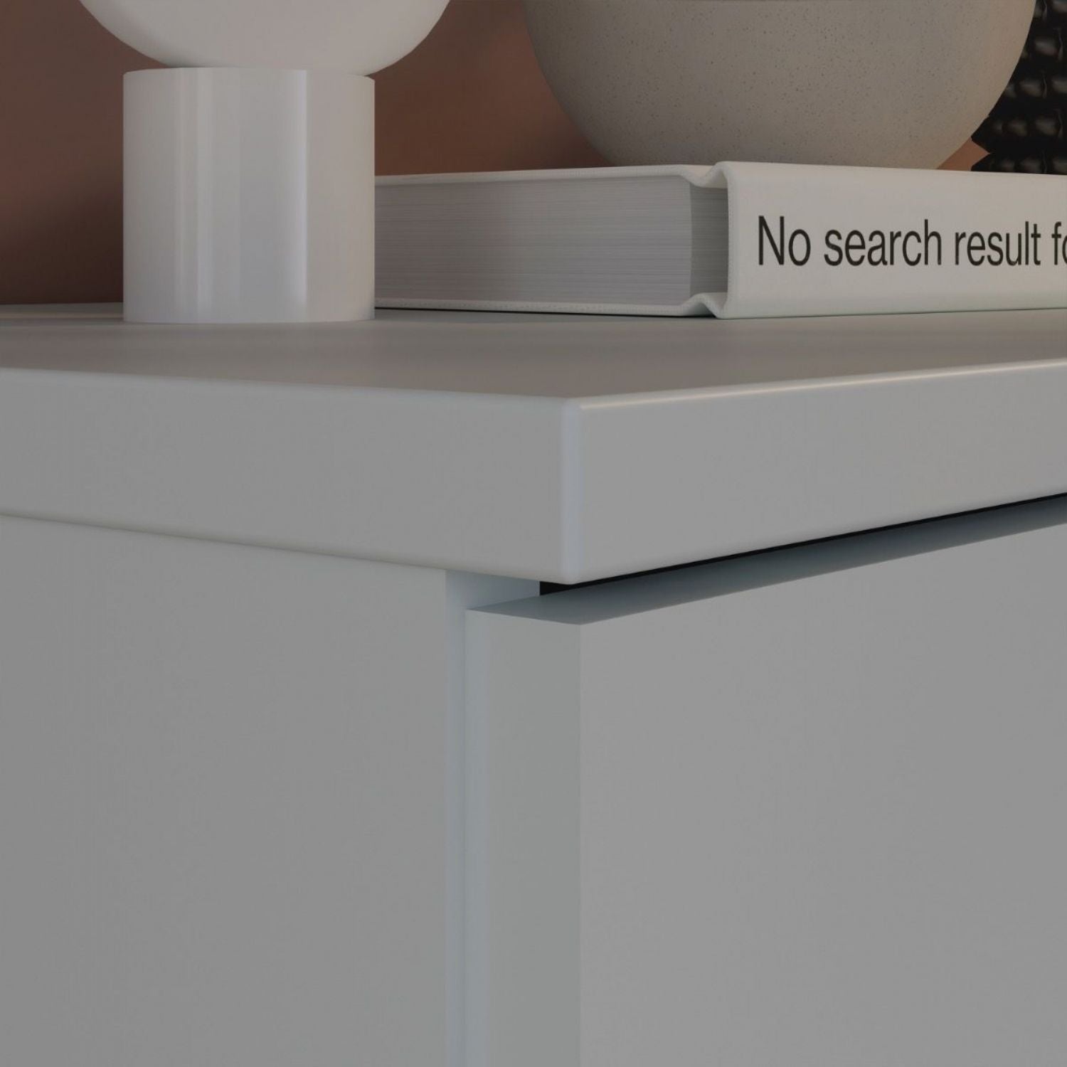 Ganymede TV Unit with Open Shelf, Drawer & 2 Doors in Light Grey