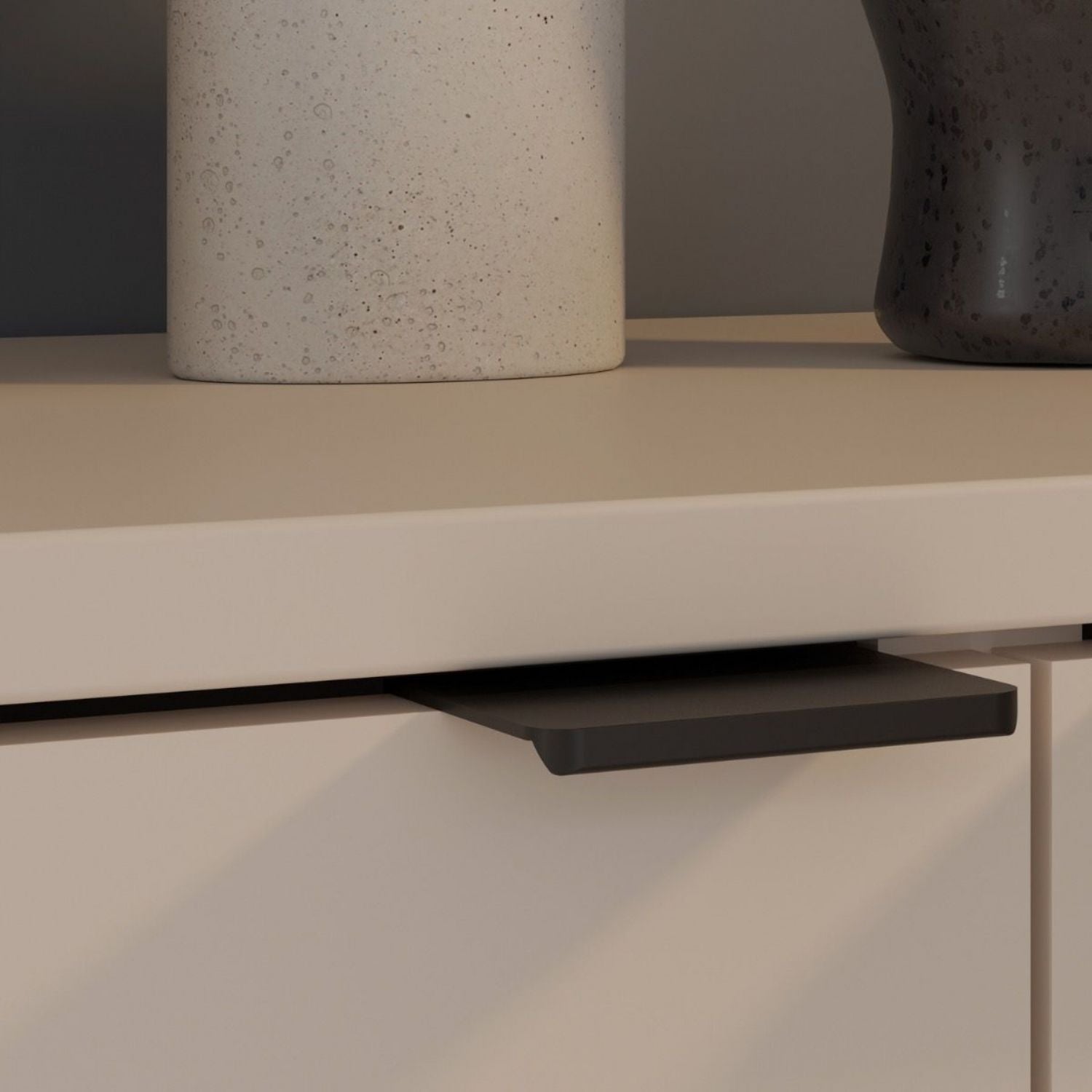 Ganymede TV Unit with Open Shelf, 2 Drawers & 2 Doors in Sand