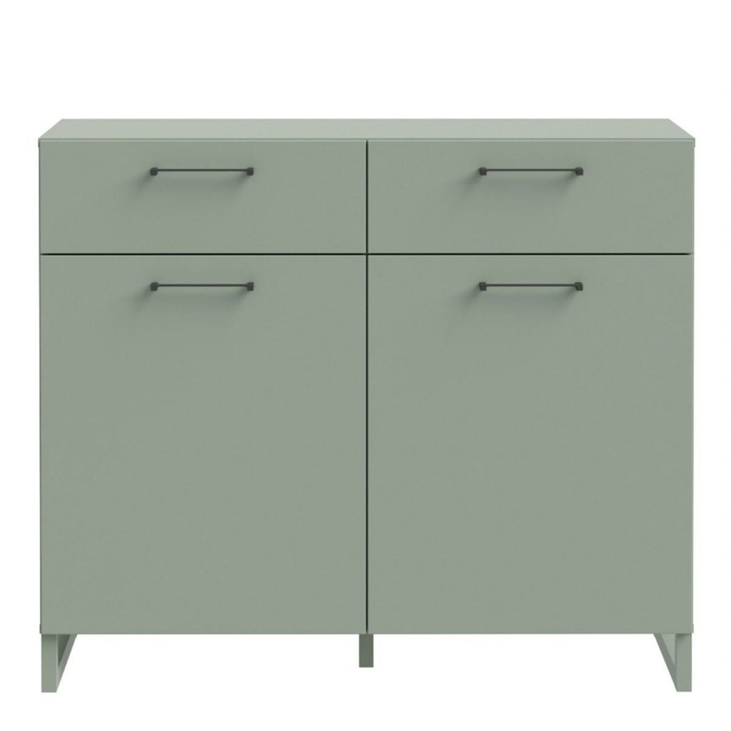 Sali 2 Door 2 Drawer Chest in Sage Green