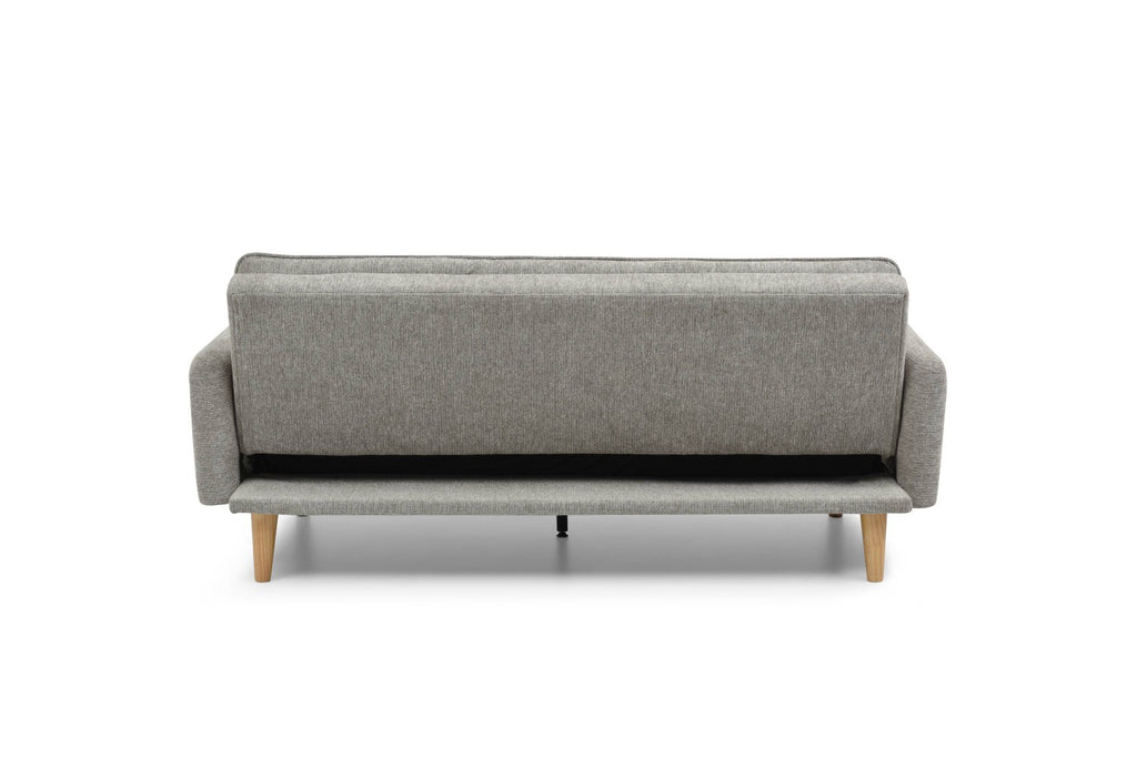 Cosy Rest Chenille Effect Natural 3 Seater Sofa Bed