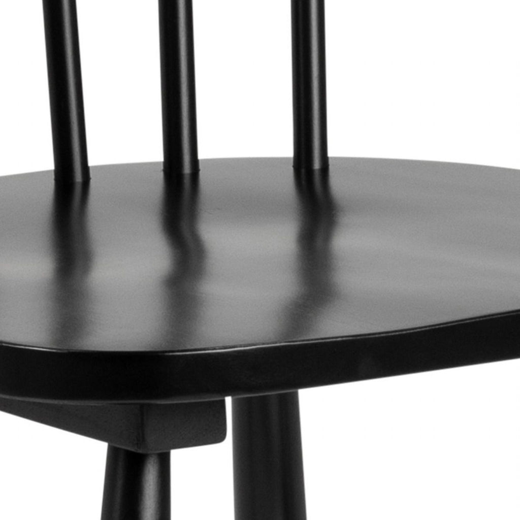 Kenley Extending Dining Table in Oak 4590cm Includes 4 Riano Dining Chairs in Black