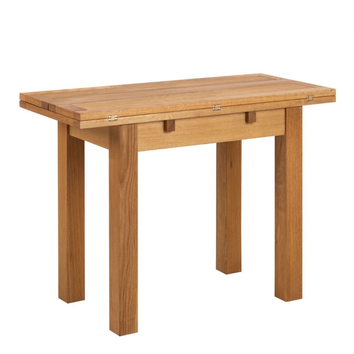 Kenley Extending Dining Table in Oak 4590cm Includes 4 Riano Dining Chairs in Black