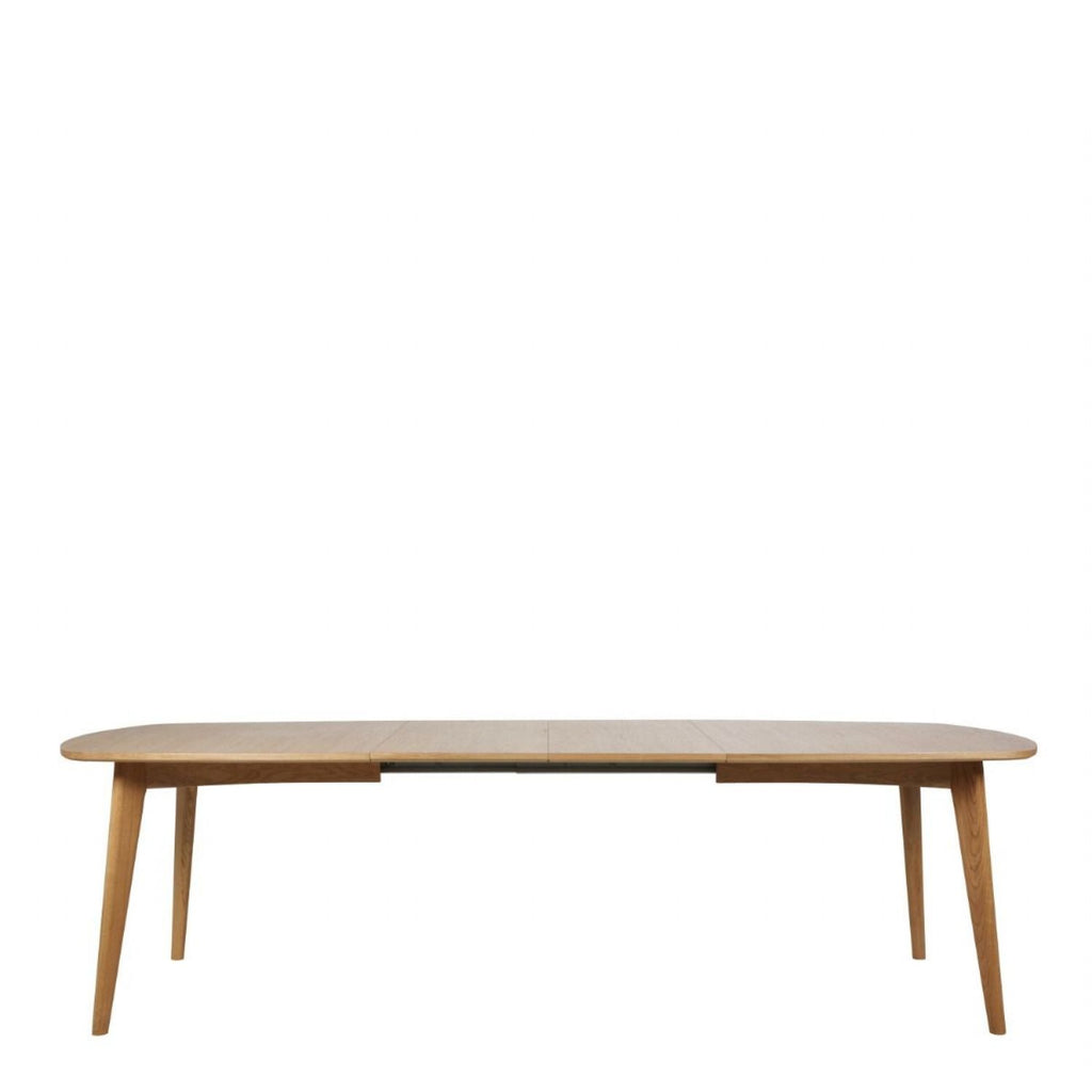 Marte Extendable Dining Table in Oak 180 270 x 102 x 76cm