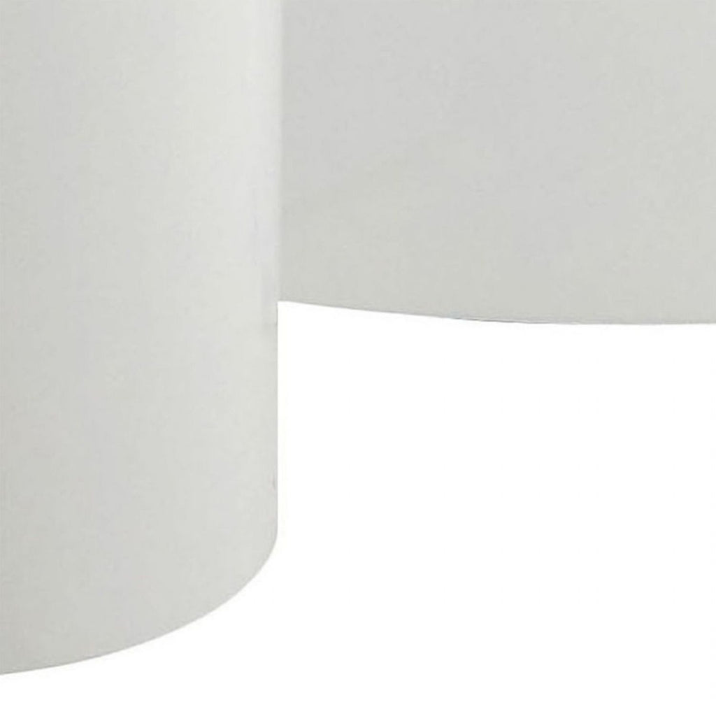 Mice Oval Coffee Table in White Set of 2