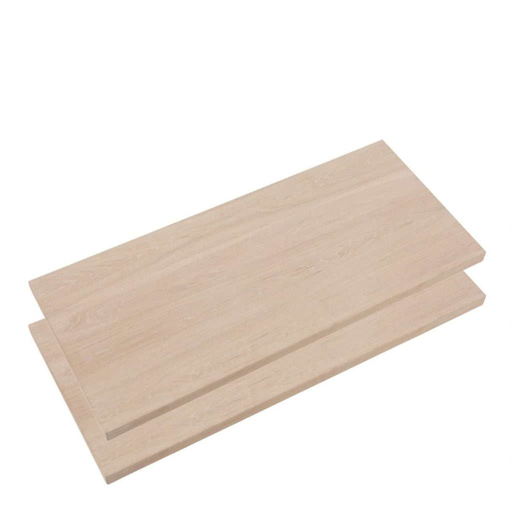 ALine Extendable Dining Table in White Oak 200 286 x 74.6 x 95cm