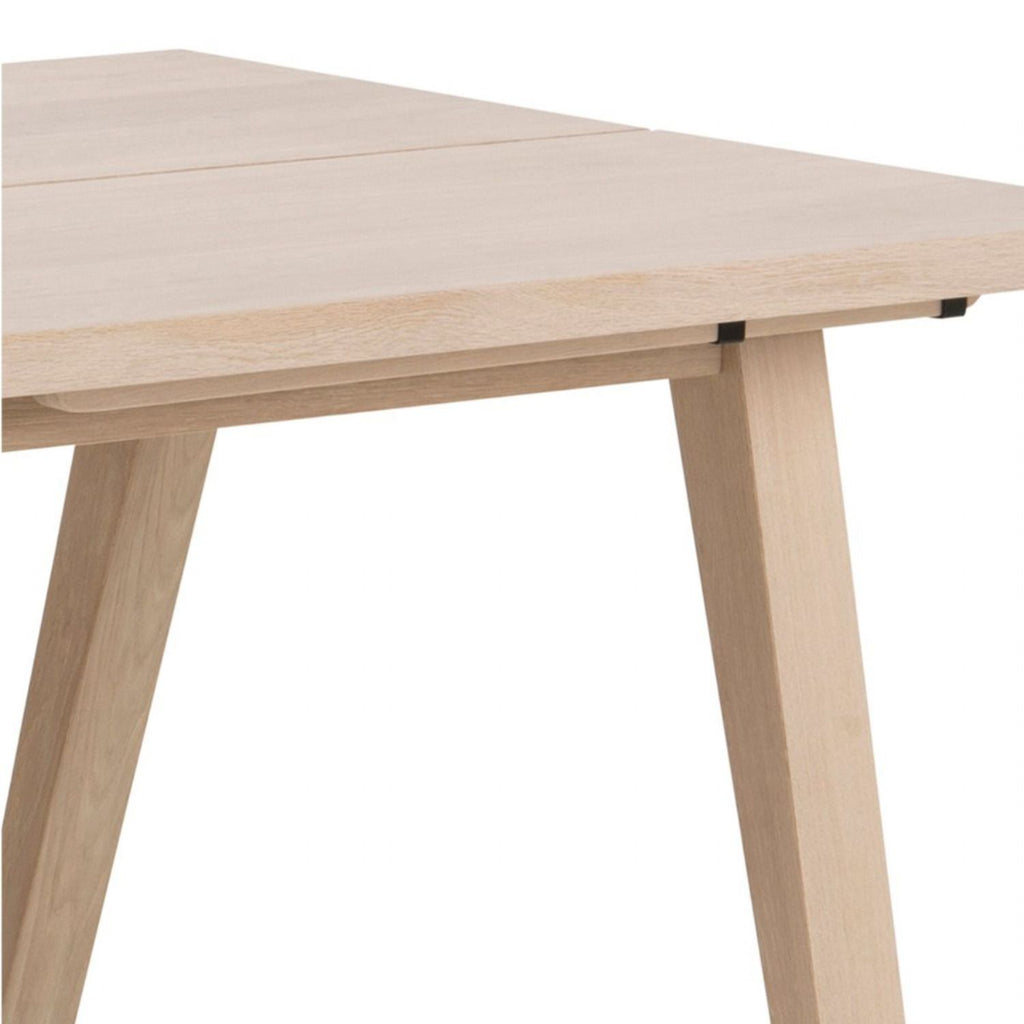 ALine Extendable Dining Table in White Oak 200 286 x 74.6 x 95cm