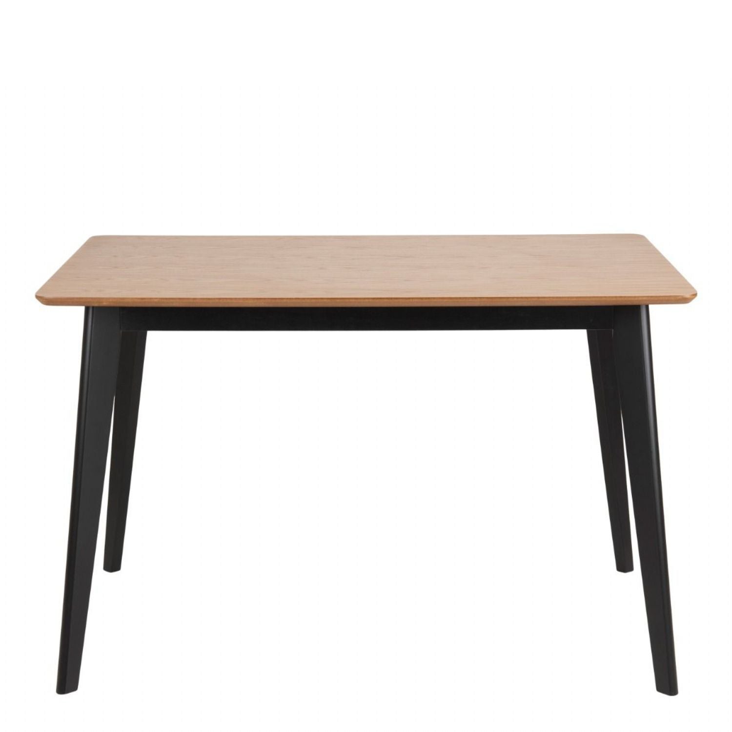 Roxby Dining Table in Oak And Black