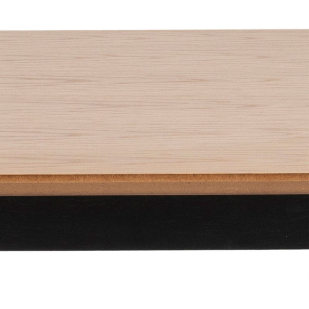 Roxby Dining Table in Oak And Black