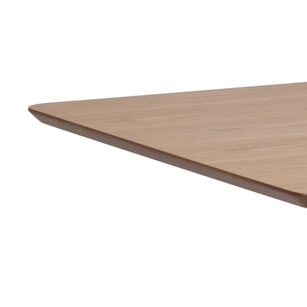 Roxby Extending Dining Table 80120cm in Oak And Black