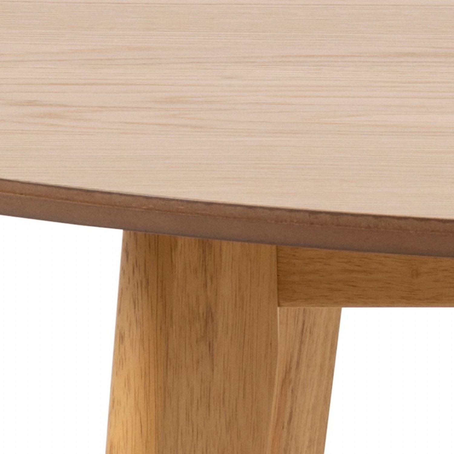 Roxby Round Dining Table in Oak 105x76cm includes 4 Roxby Dining Chairs in Oak