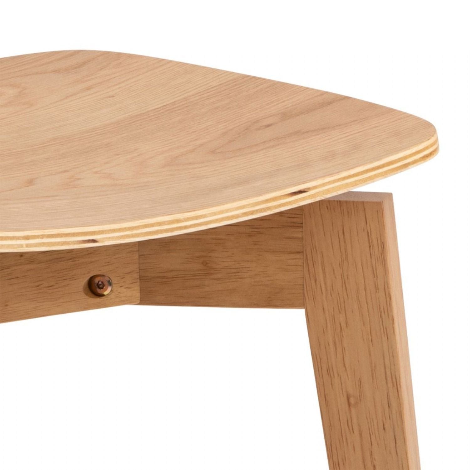 Roxby Round Dining Table in Oak 105x76cm includes 4 Roxby Dining Chairs in Oak