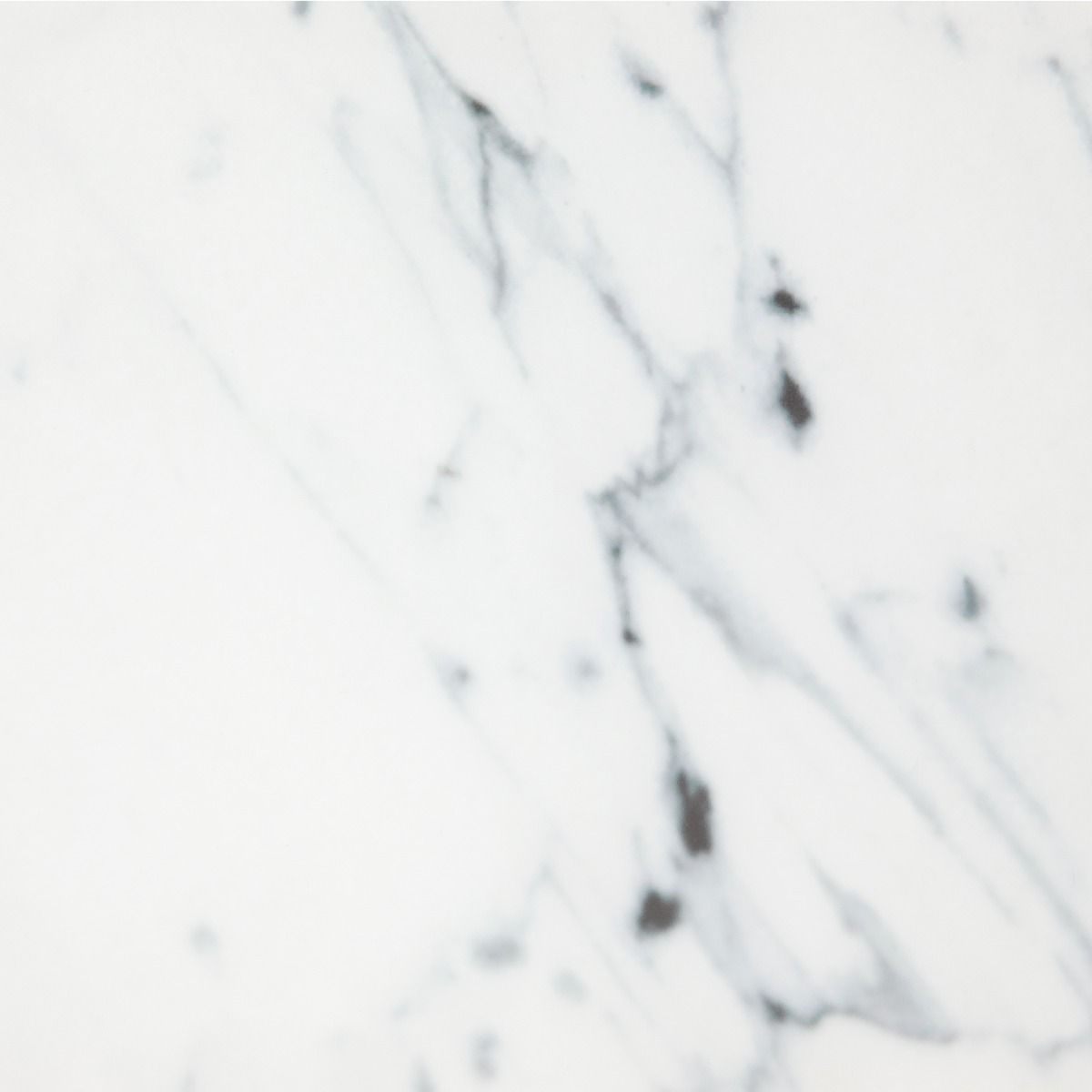 Alisma Nest of 2 Tables with White Marble Glass & Gold Base